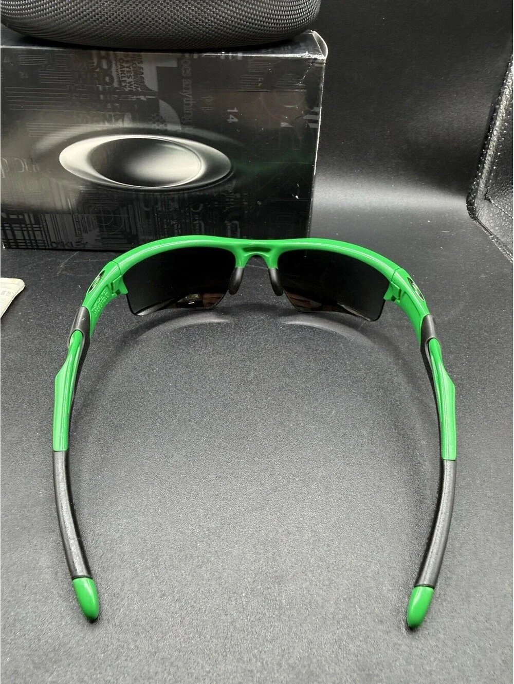 Oakley Half Jacket 2.0 XL Polished Green/Black Iridium Lenses